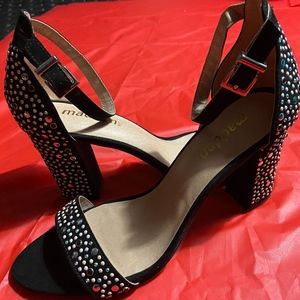 Black Sparkly Heels